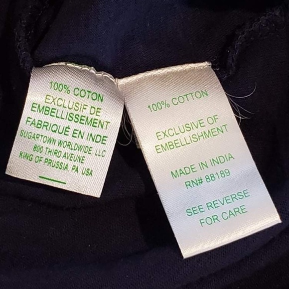 Lilly Pulitzer Amelia Island Stretch Tunic Beaded Trim Navy Blue Women’s Small - Picture 5 of 7